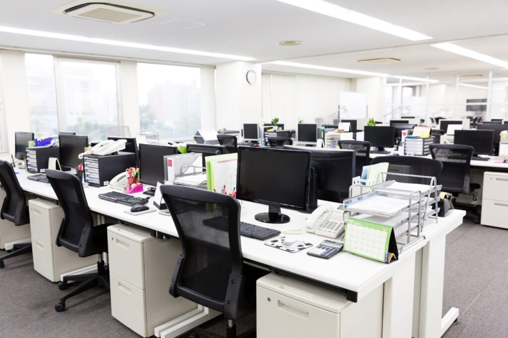 広いオフィス